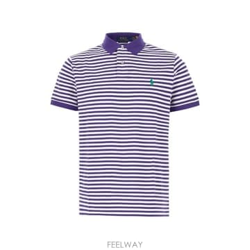 Ralph Lauren 26SS ���� �����η� ���� Ƽ���� 710956682 503 CABANA PURPLE WHITE26SS ���� �����η� ���� Ƽ���� 710956682 503 CABANA PU
