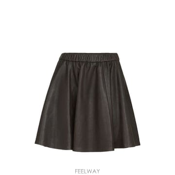 브루넬로 쿠치넬리 레더 미니 스커트 M0CTNG4098C4192 B0712259069