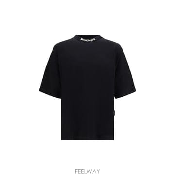 Palm Angels 26FW �ʾ����� ���� Ƽ���� PAMAA005JR002 1003 BLACK26FW �ʾ����� ���� Ƽ���� PAMAA005JR002 1003 BLACK