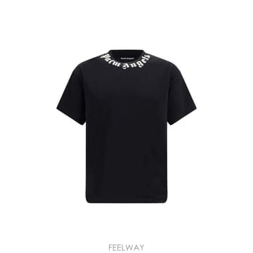 Palm Angels 26FW �ʾ����� ���� Ƽ���� PAMAA001JR001 1003 BLACK26FW �ʾ����� ���� Ƽ���� PAMAA001JR001 1003 BLACK