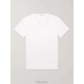 제임스 펄스 콤 코튼-저지 티셔츠 MLJ3352* B0080066605