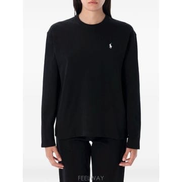Ralph Lauren 26FW ���� �����η� ���� Ƽ���� 211B14604004 POLO BLACK26FW ���� �����η� ���� Ƽ���� 211B14604004 POLO BLACK
