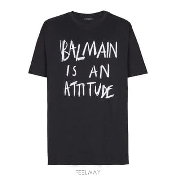 Balmain 26SS �߸� ���� Ƽ���� GH1EG225GF40 EAB Black26SS �߸� ���� Ƽ���� GH1EG225GF40 EAB Black