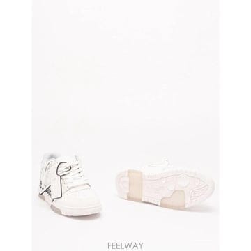 오프화이트 스니커즈 로우탑 화이트