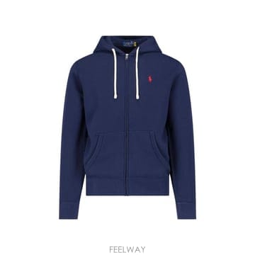26FW 폴로 랄프로렌 후드 티셔츠 710 813297 004 Blue