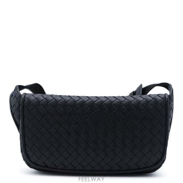 보테가 베네타 블랙 레더 탑 핸들 백 876334V6SE01208 B1042258671