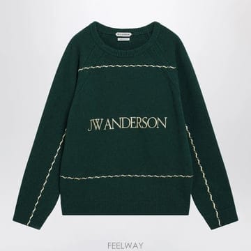 JW앤더슨 로고 점퍼