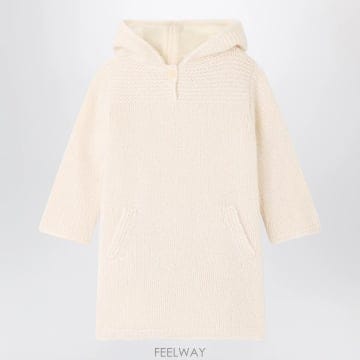 26 F/W 봉쁘앙 베이비 BURNOUS 인 화이트 캐시미어 (KID B0052259441