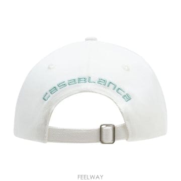 26 S/S 카사블랑카 댄스 조이 캡 CASABLANCA 코튼 화이트 B0731917772