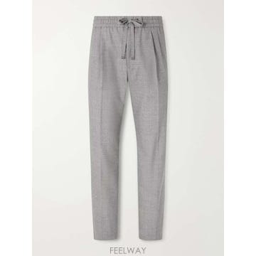 돌체 앤 가바나 SARTORIALE 스트레이트레그 플리트 울 트라우 B0082260269
