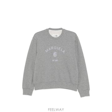 MM6 메종 마르지엘라 로고 코튼 맨투맨 S62GU0154S2533 B0712260287
