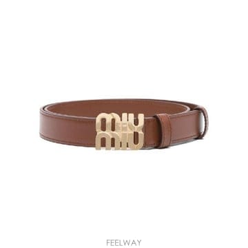 Miu Miu �׶�����Ÿ �ؿ� �̿�̿� ���� LEATHER BELT 5CC5652AIXF0005�׶�����Ÿ �ؿ� �̿�̿� ���� LEATHER BELT 5CC5652AIXF