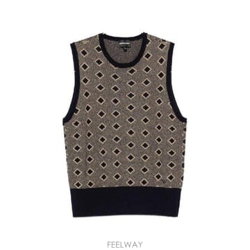 Armani �׶�����Ÿ �ؿ� ���������Ƹ����� ���� WOOL VEST EM006267AF29811FB056�׶�����Ÿ �ؿ� ���������Ƹ����� ���� WOOL VEST EM0062