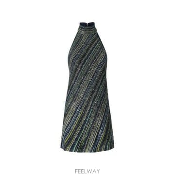 Missoni �׶�����Ÿ �ؿ� �̽�� ���� STRIPED MINI DRESS DS26WG2BBK01J8S616T�׶�����Ÿ �ؿ� �̽�� ���� STRIPED MINI DRESS DS26WG2