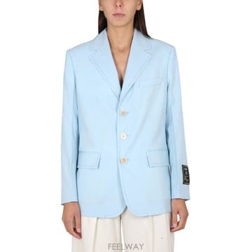 23 S/S 마르니 쿨 울 롱 블레이저 GIMA0182U2_TW839 B0040204381