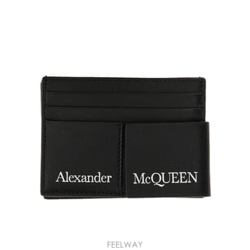 23 S/S 알렉산더 맥퀸 카드 홀더 WITH 로고 726564_1A B0040203406