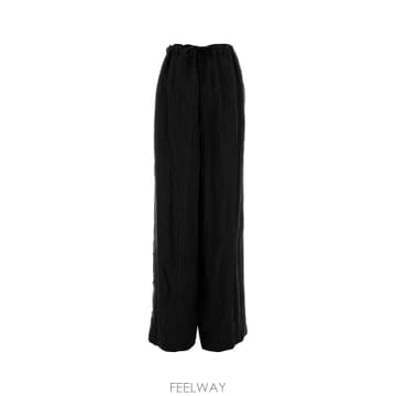 발렌시아가 플루이드 테일러 팬츠 846233TSM04 1000 B0441868529