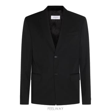 23 F/W 오프화이트 블랙 울 블레이저 OMEN063F23FAB00 B0480522810
