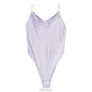 포르테 포르테 실크 사틴 바디수트 14586MYLINGERIELIL B0711886737