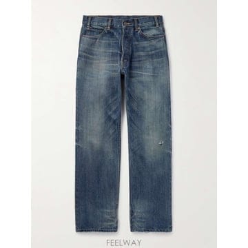 25 F/W 셀린느 WESLEY 디스트레스 스트레이트레그 진 2N80 B0081064878