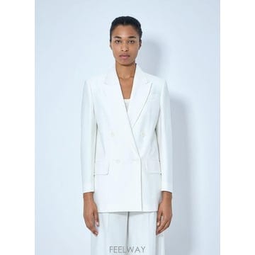Max Mara 26 FW �������� ���� Double Breasted Blazer max0265021wht26 FW �������� ���� Double Breasted Blazer max0265021w