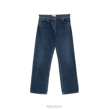 더로우 핀바 코튼 진 블루