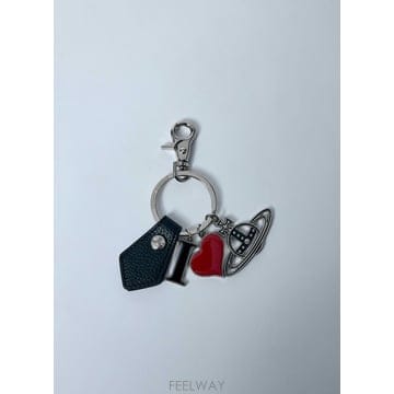25 S/S 비비안 웨스트우드 I 러브 ORB 키링 8203011EU B0111503268