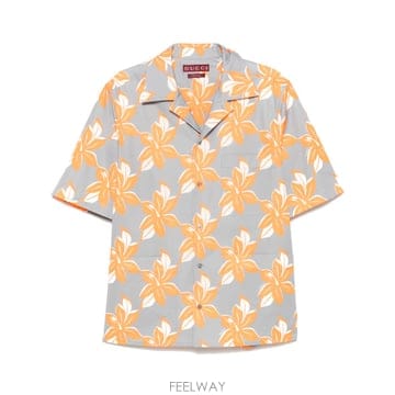 26SS 구찌 셔츠 with pockets 821498Z7AM01061 TP572124009