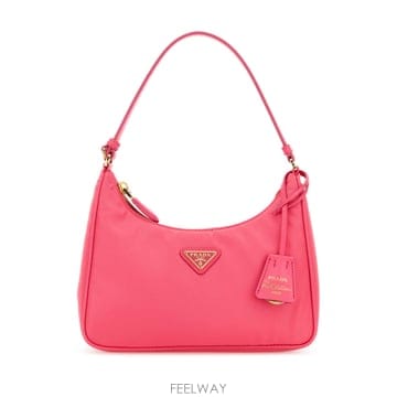 26SS 프라다 Fluo 핑크 Re Nylon 프라다 Re Edition 2005 숄더 백 1N204XR06
