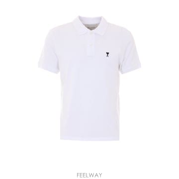 아미 폴로 with embroidered 로고 HPL411760100 TP570803290