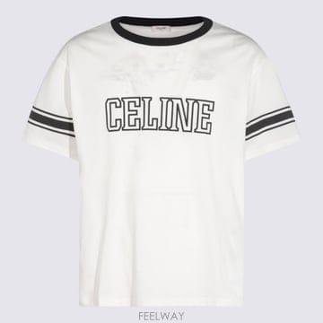 26SS Celine TSHIRT LOOSE COLLEGE RX02N671Q01QF TP578407831