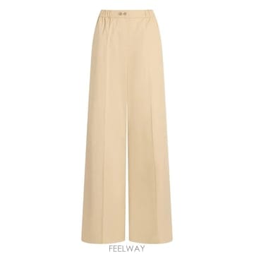 26SS PATOU 팬츠 WITH ELASTICATED 웨이스트 TR0630244124B TP57164097