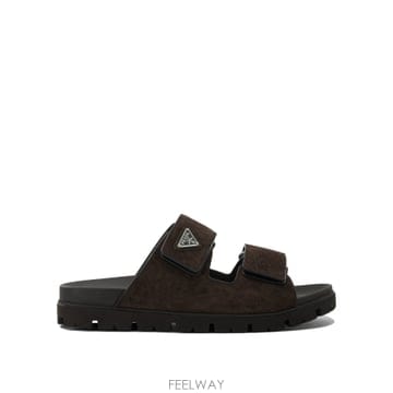 26SS 프라다 Suede double strap slide 2X3129054F0003FG000 TP5704