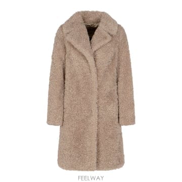 Herno ������ �� ��Ʈ in faux fur  Chantilly color  Smooth inner lining������ �� ��Ʈ in faux fur  Chantilly color  Smooth in