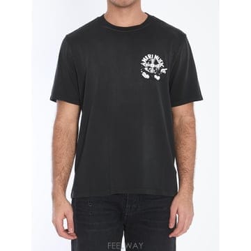 25SS AMIRI Amiri 뮤직 Record t 셔츠 AMJYTE1168BLACK TP577752094