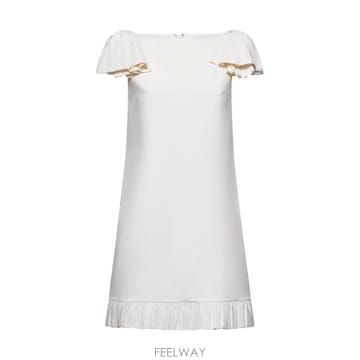 25SS Valentino CREPE COUTURE 쇼트 드레스 6B3VAEQ01CFA03 TP5754766