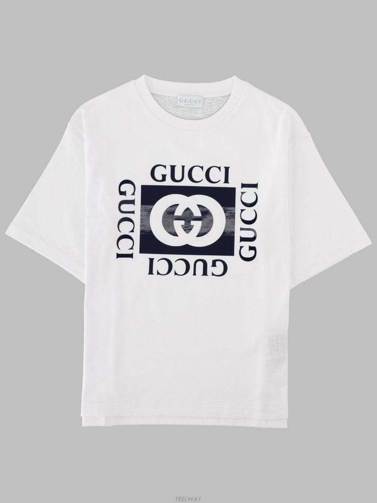 GUCCI 26 S/S ���� Ƽ���� MANICHE CORTE �� STAMPA ( B004206858526 S/S ���� Ƽ���� MANICHE CORTE �� STAMPA ( B00420685