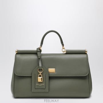 26 S/S 돌체 앤 가바나 마이 시실리 핸드백 인 밀리터리 그린 레 B0051868587