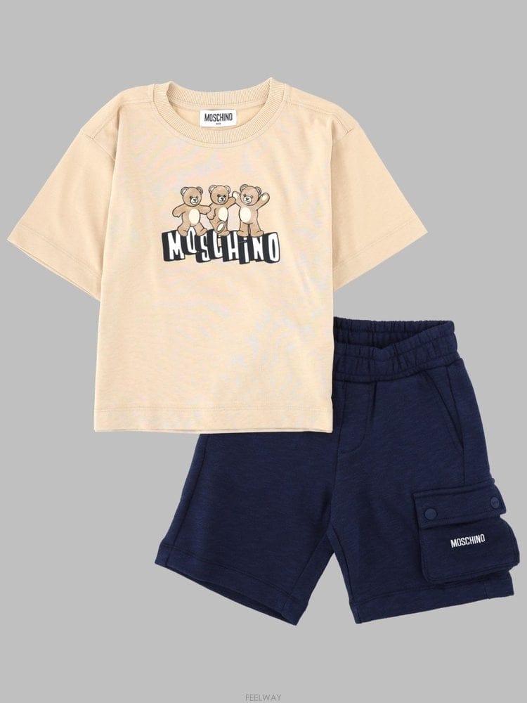 Moschino 26 S/S ��Ű�� �ƽ� Ƽ���� ANDSHORTS �� (KIDS �� B004206859126 S/S ��Ű�� �ƽ� Ƽ���� ANDSHORTS �� (KIDS �� B004