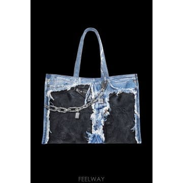 Acne 26SS ��ũ�� Studios ���� Shopper �� ACUXBAGS000015C10270863MIDBLUE26SS ��ũ�� Studios ���� Shopper �� ACUXBAGS000015C102
