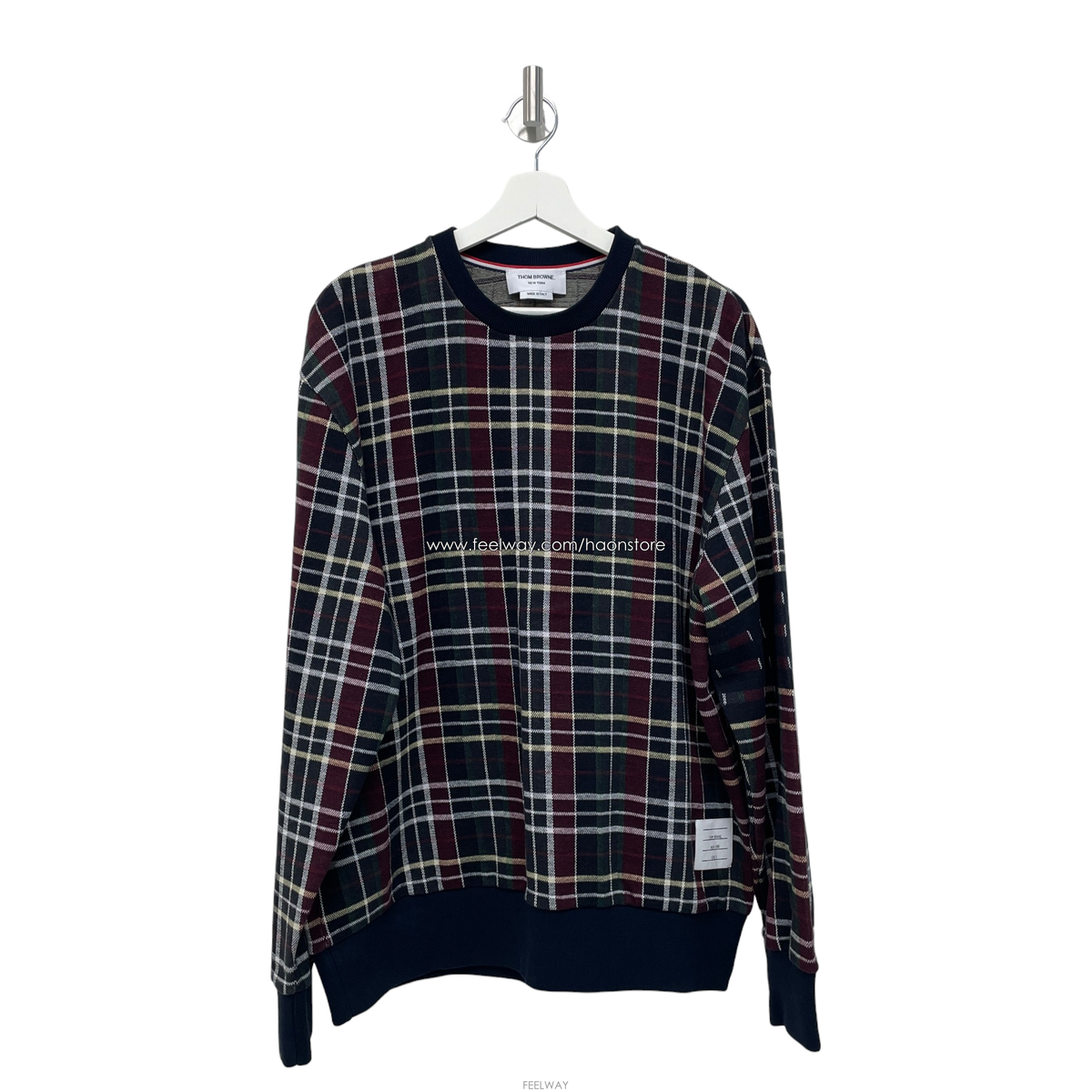 Thom Browne [5] ����� MJT500A ��ī�� üũ ������ Ƽ����H00357[5] ����� MJT500A ��ī�� üũ ������ Ƽ����H00357