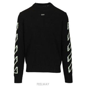 26SS Off 화이트 스웨터 OMHE087S26KNI0010001 TP570702744