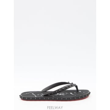 26 F/W 크리스찬 루부탱 슈퍼 LOUBI 플립 슬라이드 샌들 12 B0022187680