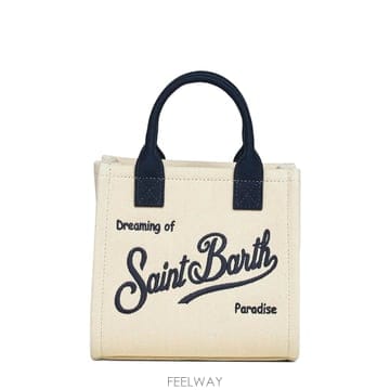 | Other Brand | 26SS ����Ʈ�ٽ� Borsa Vanity in twill di cotone con �ΰ� ricamato V26SS ����Ʈ�ٽ� Borsa Vanity in twill di cotone con ��