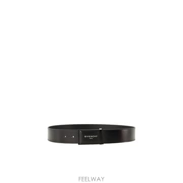 지방시 레더 안티고나 플라크 벨트 40MM
