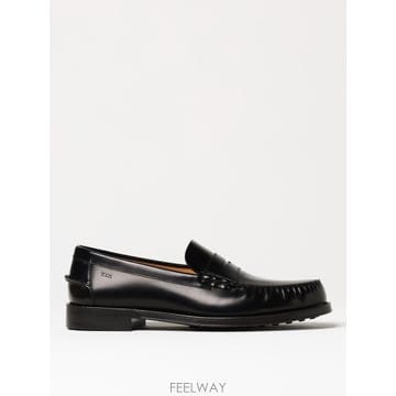 25SS TOD S 블랙 레더 로퍼 XXM48L00640AKTB999 TP571830635