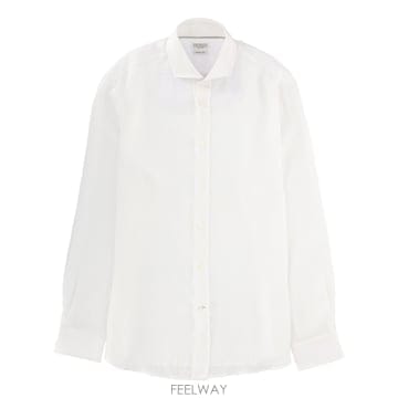 브루넬로 쿠치넬리 Linen 셔츠 MM6840627C001 TP571830521