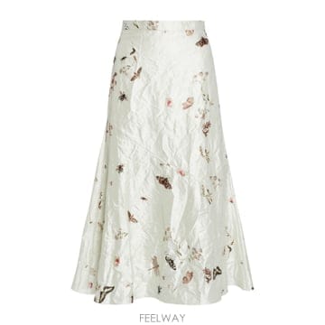 26SS ERDEM 여성 스커트 PS26S17R51159002TEXTUREDSATIN TP577295728