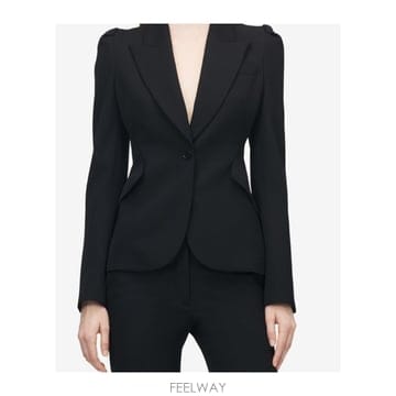 Alexander Mcqueen 26SS �˷���� ���� �̱� BREASTED ���� 847018QJAAC1000 TP57046262026SS �˷���� ���� �̱� BREASTED ���� 847018QJAAC1000 