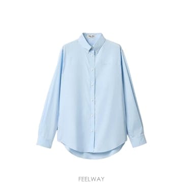 26SS 미우미우 POPLIN 셔츠 MK1693SOOO19SEF0013 TP573500384